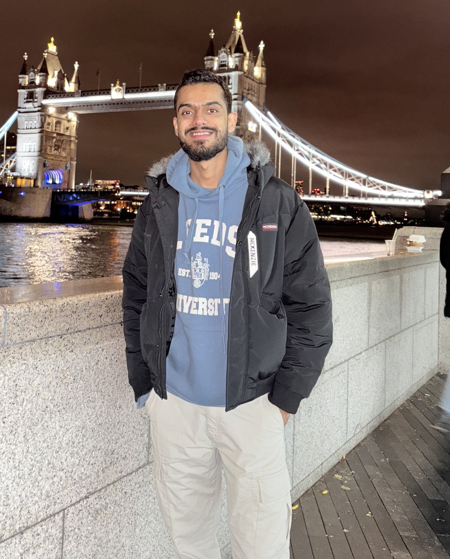 Ayan, founder of Tekkcat, photographed in London